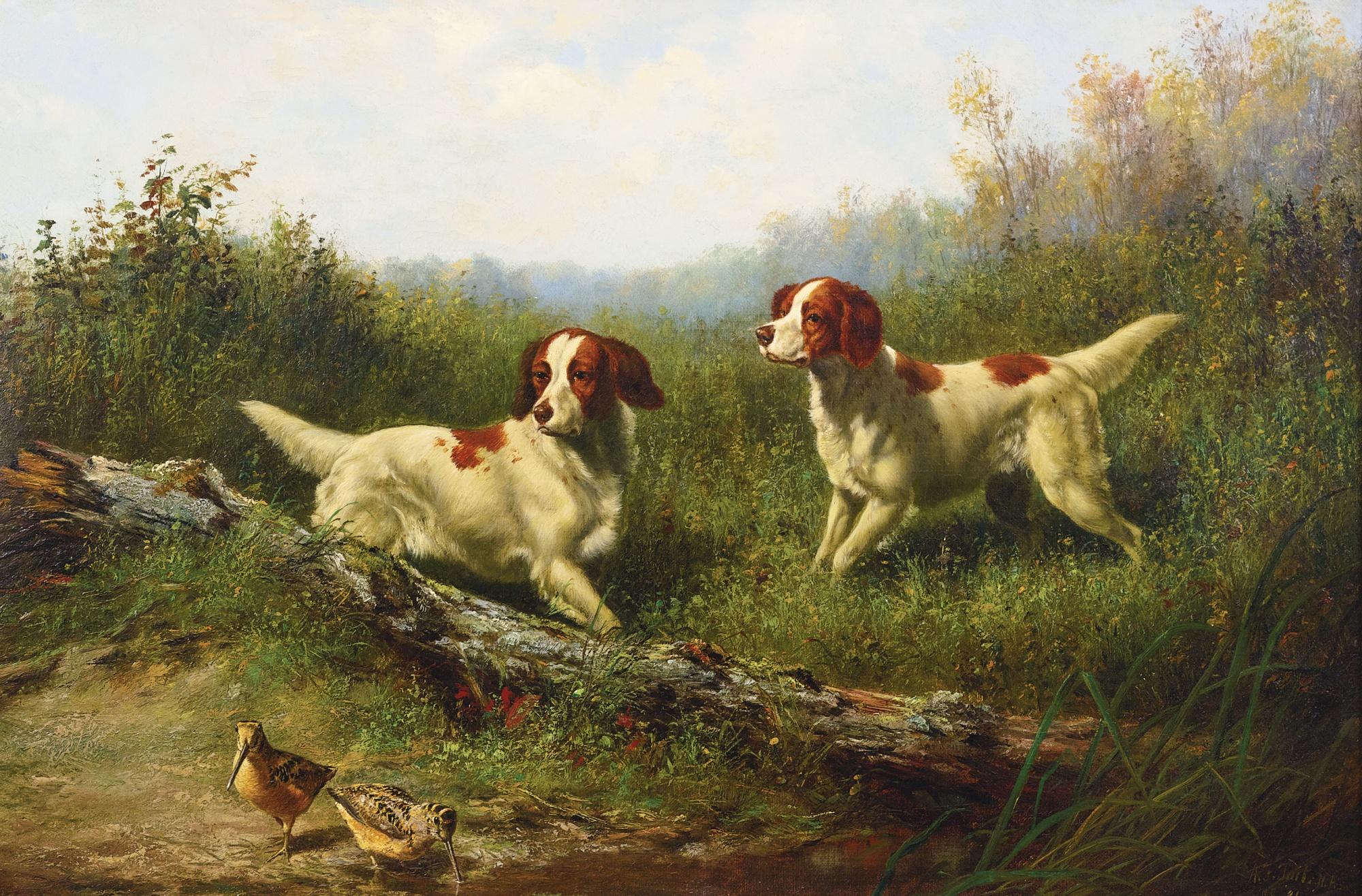 Arthur Fitzwilliam Tait - Steady, Woodcock Shooting