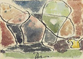 Arthur G. Dove - At the End of the Pond