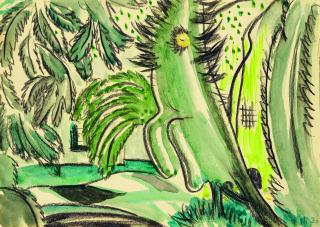 Arthur G. Dove - Study for \'Dancing Tree\'