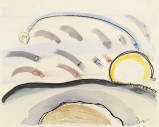 Arthur G. Dove - Study for \'Sun and Moon\'