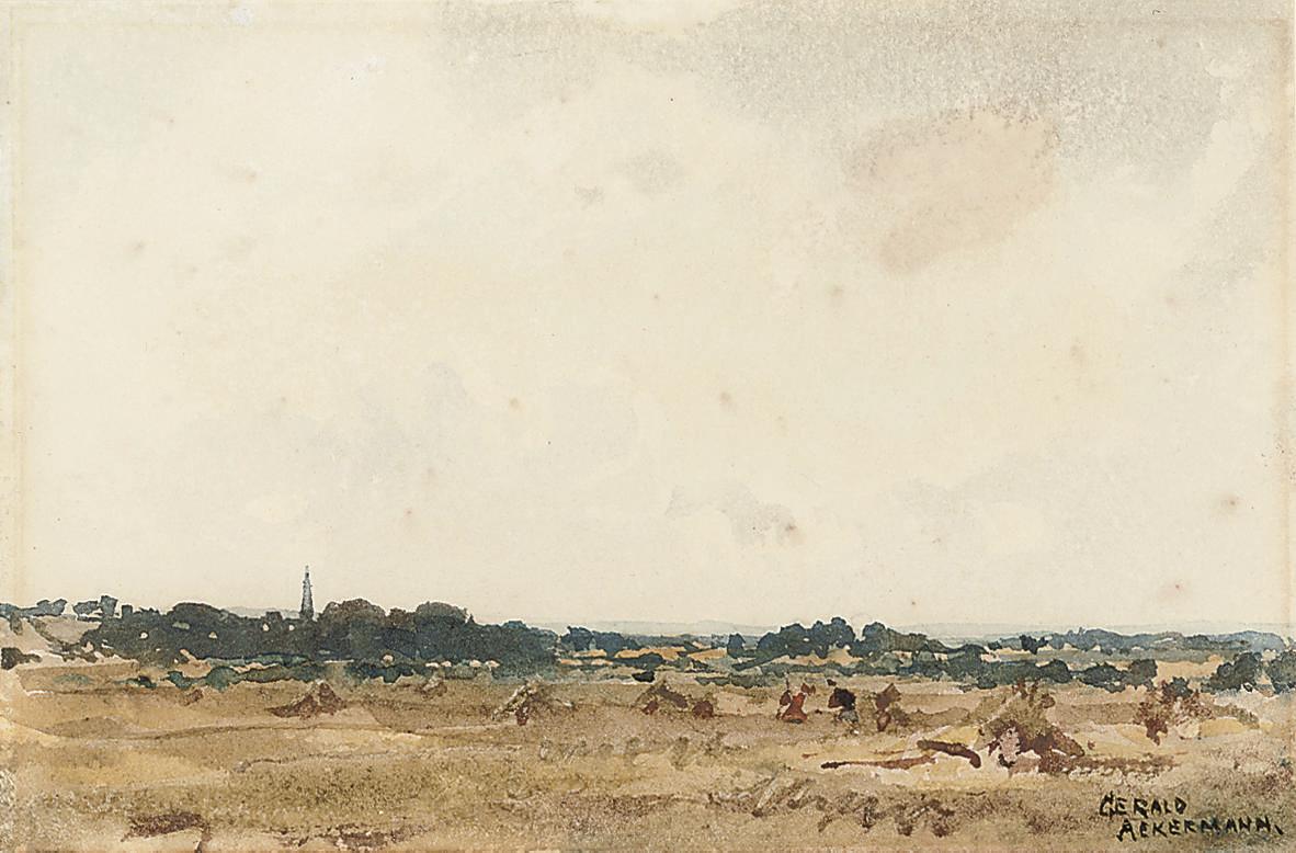 Arthur Gerald Ackermann, R.I. - The harvesters