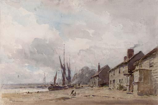 Arthur Gerald Ackermann, R.I. - The Quay, Bosham