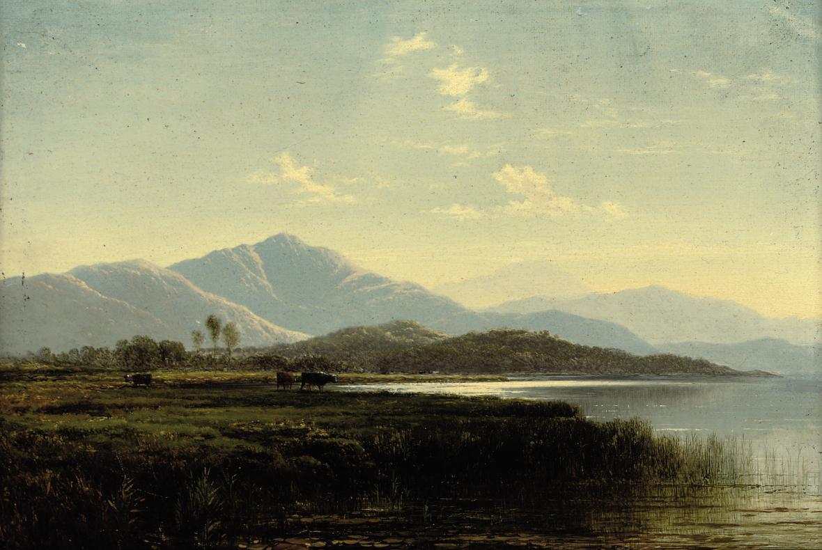 Arthur Gilbert - Cattle watering on a summer\'s day