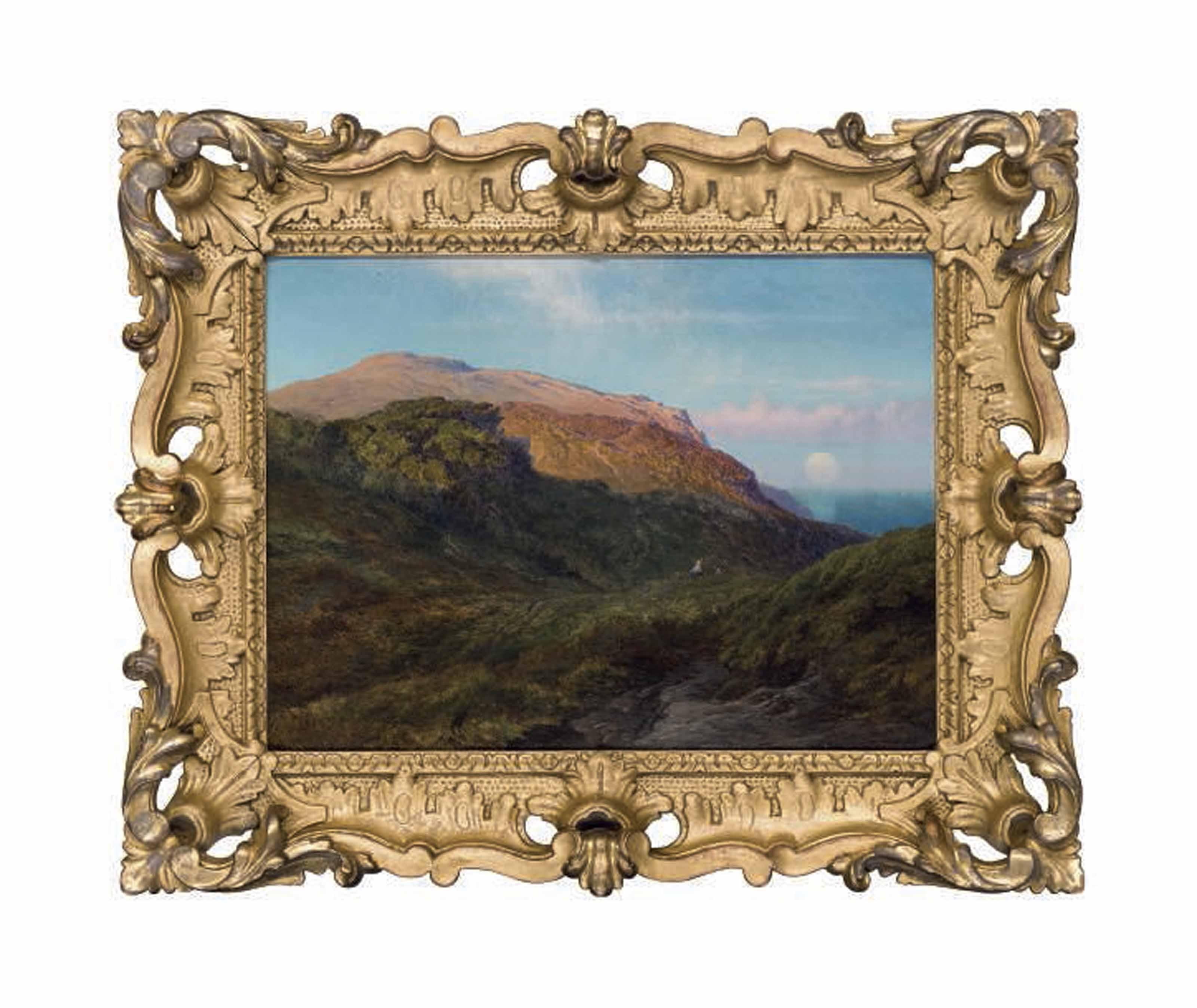 Arthur Gilbert - Evening on the South Downs