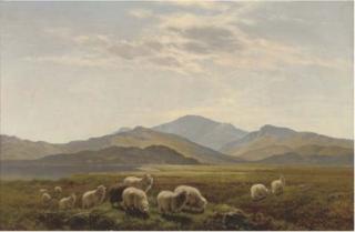 Arthur Gilbert - In the valley near Strata, Florida, South Wales 1893