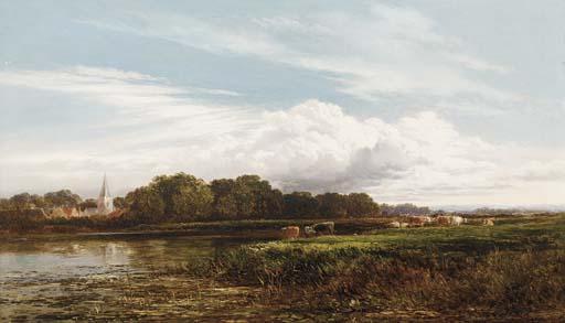 Arthur Gilbert - Marlow from the Thames