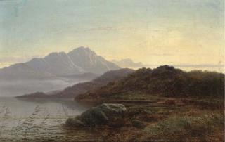 Arthur Gilbert - Sunset Over The Loch