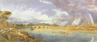 Arthur Glennie - Roma, Il Ponte Milvio