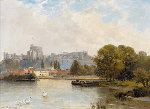 Arthur Gordon - Windsor Castle from the Thames