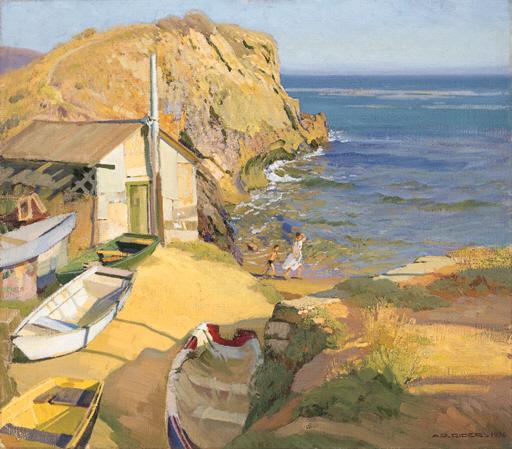 Arthur Grover Rider - Fisherman\'s Cove (Laguna)