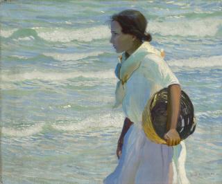 Arthur Grover Rider - Woman By The Sea