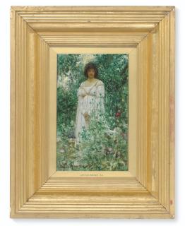 Arthur Hacker, R.A., N.E.A.C. - The Poppy Field