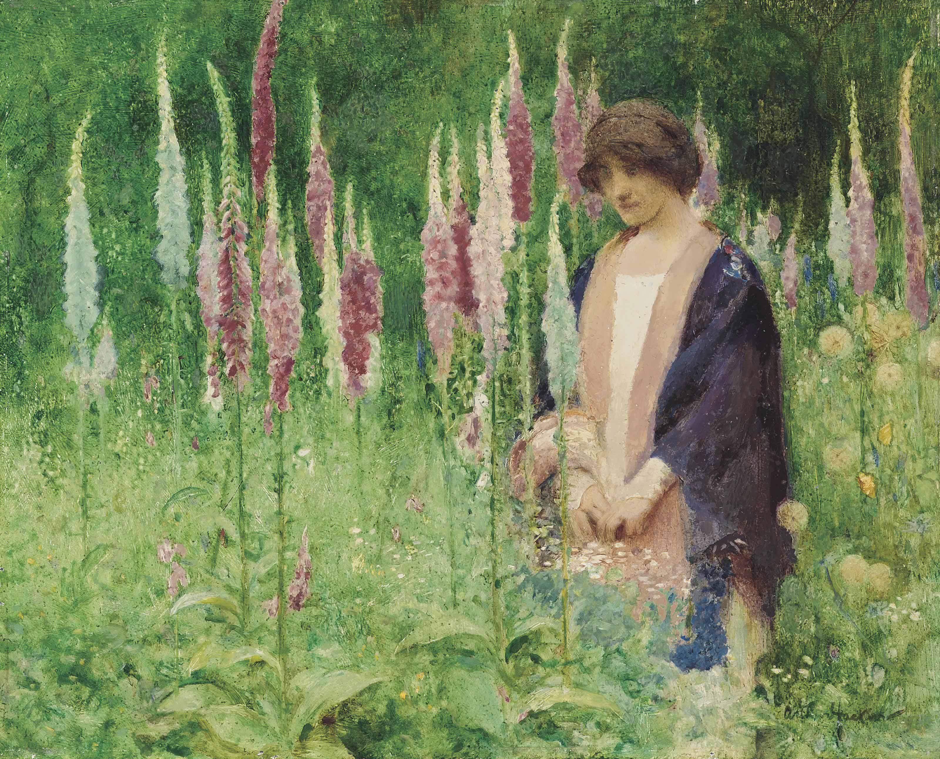 Arthur Hacker, R.A. - The Drone: A Study