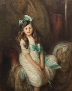 Arthur Hacker, RA - Portrait of Imelda Wendy Whitworth