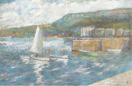 Arthur Hayward - The harbour, St Ives