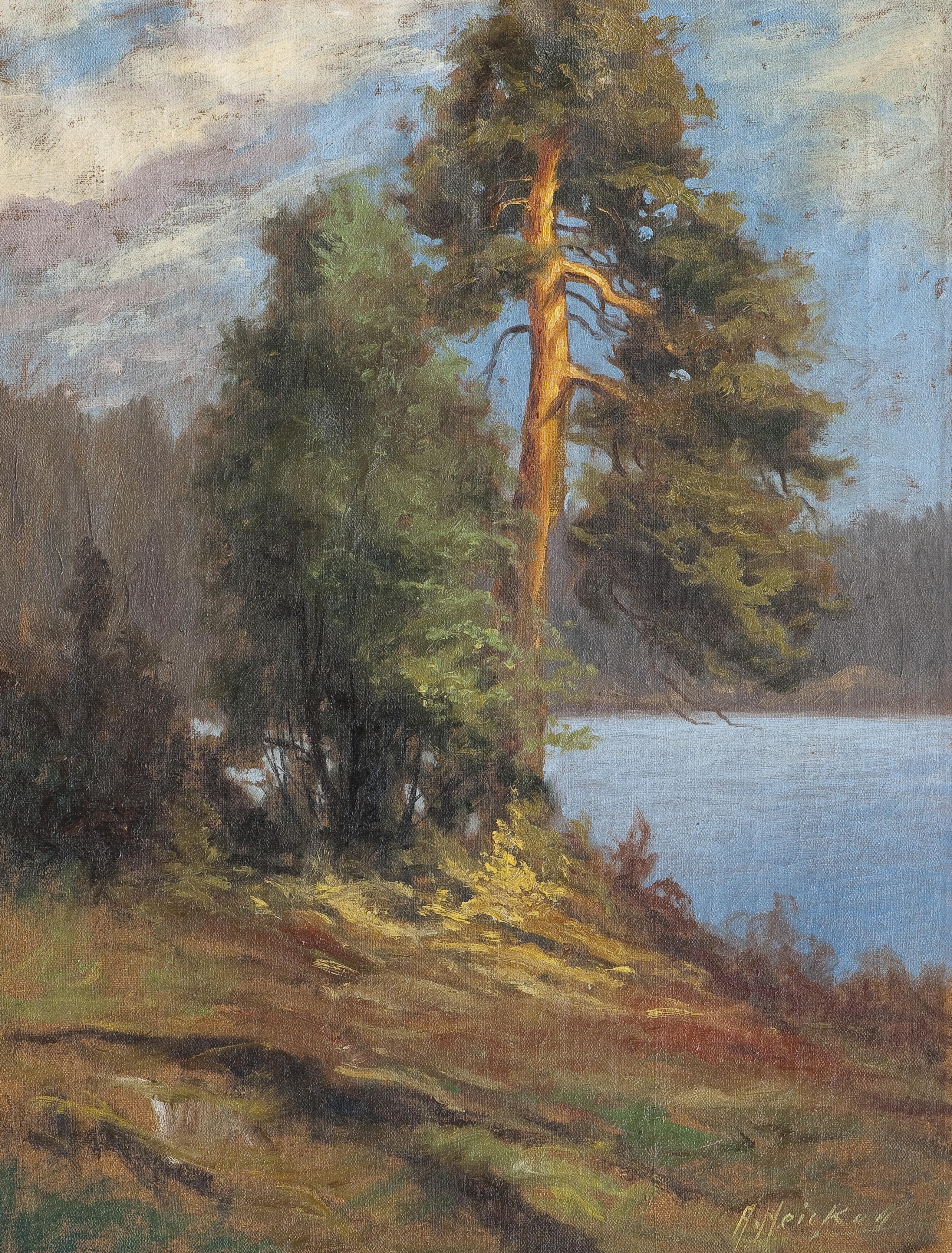 Arthur Heickell - Pine On The Shore.