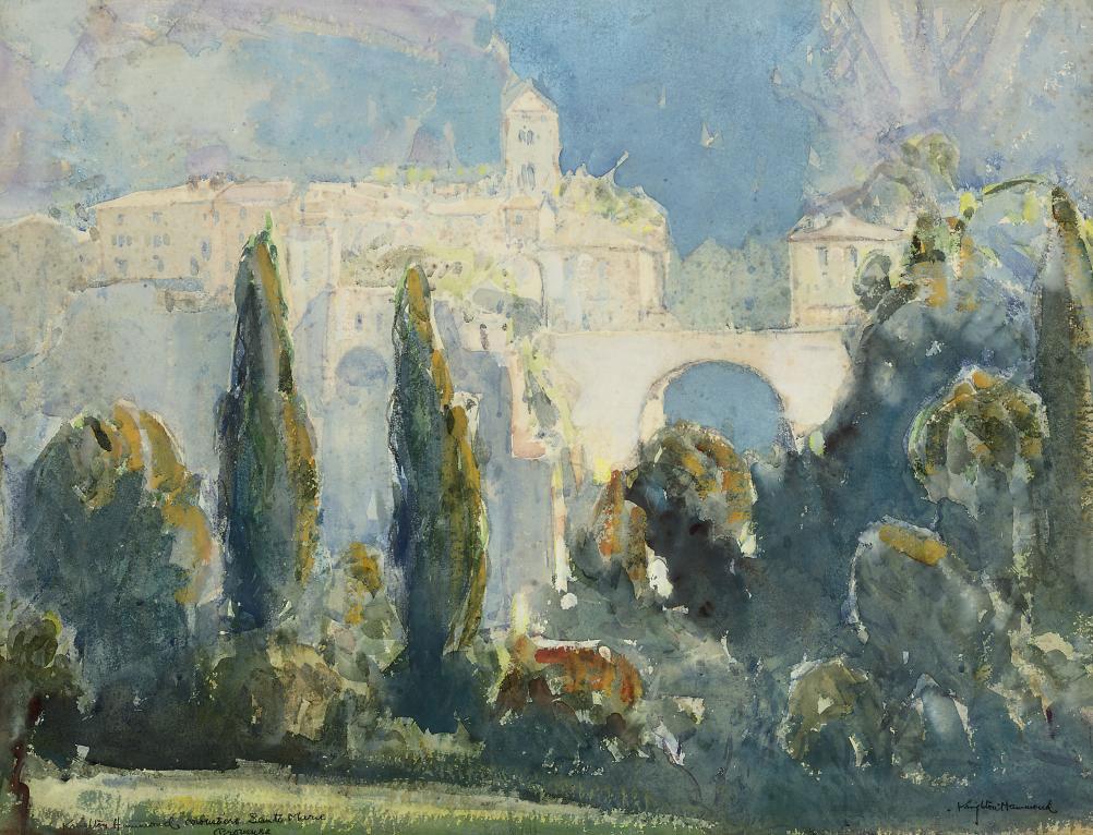Arthur Henry Knighton Hammond - Moustiers Sainte Marie, Provence