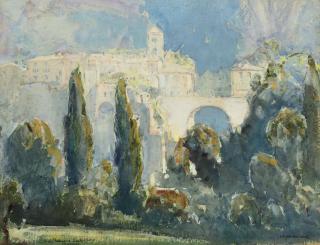 Arthur Henry Knighton Hammond - Moustiers Sainte Marie, Provence