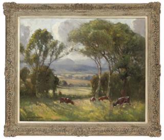 Arthur Henry Knighton Hammond - Summer across the fields