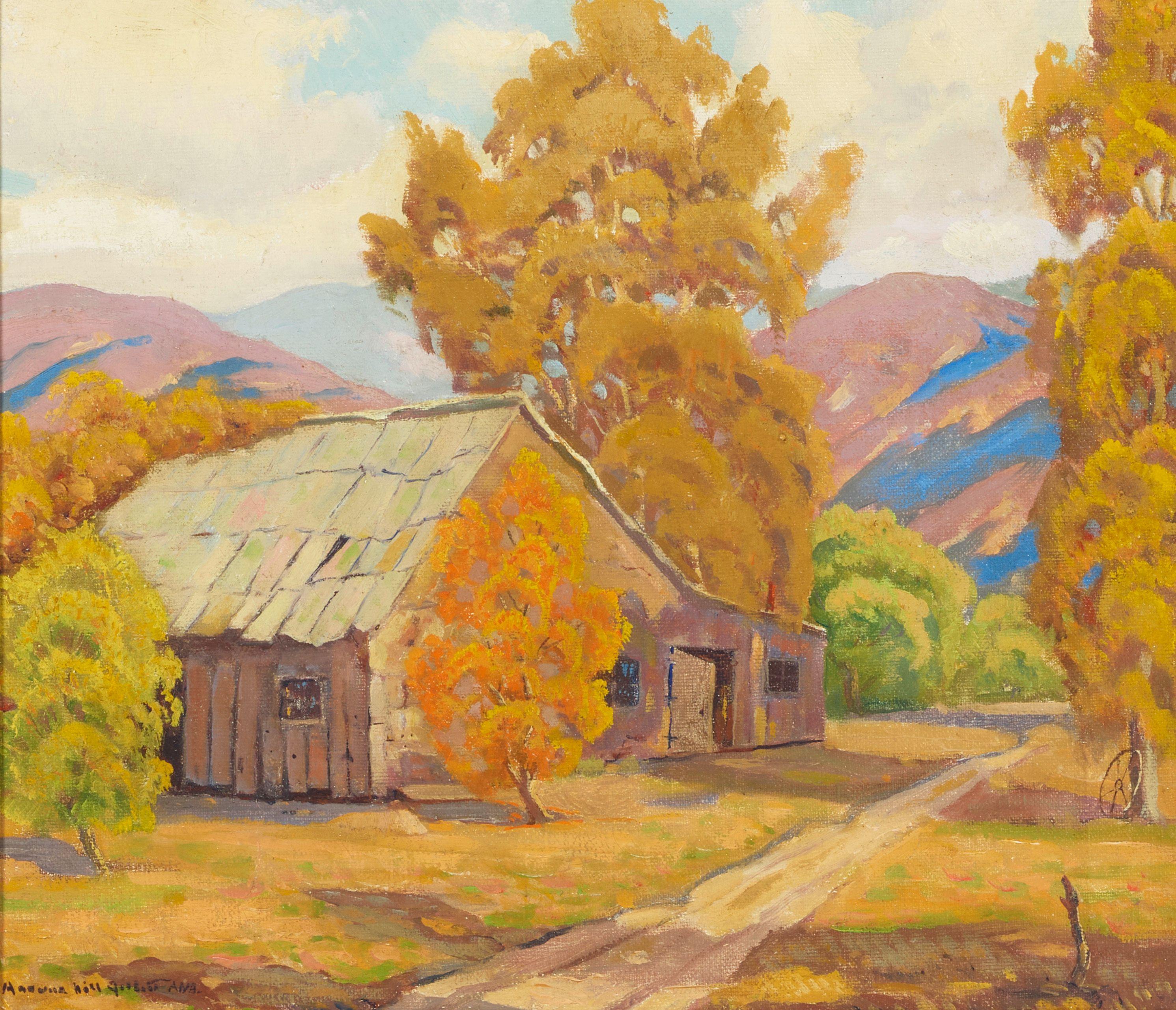 Arthur Hill Gilbert - Bret Harte Cabin, Painted at Jackass Hill Near Sonora, California