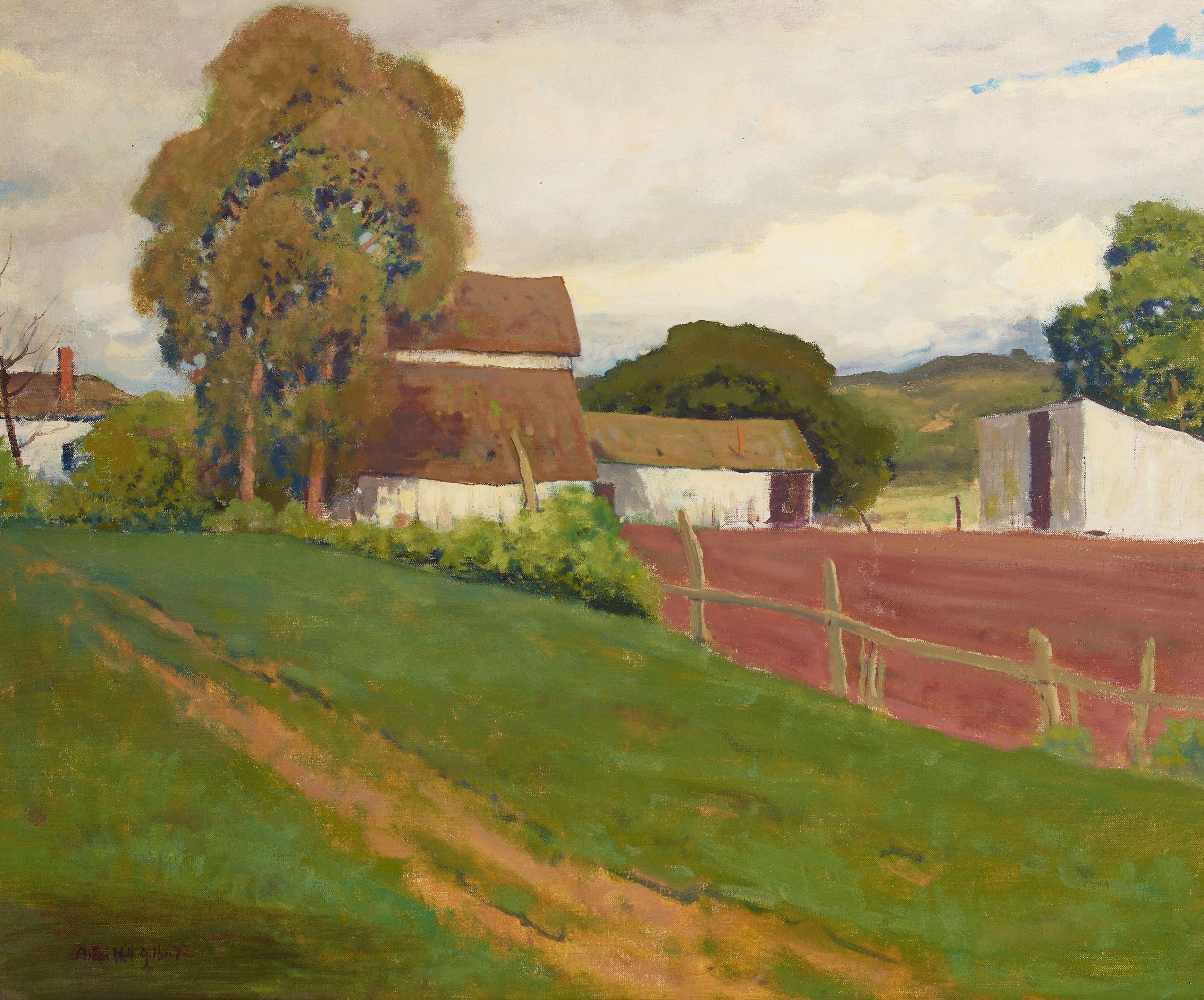 Arthur Hill Gilbert - Clouds Over the Farm