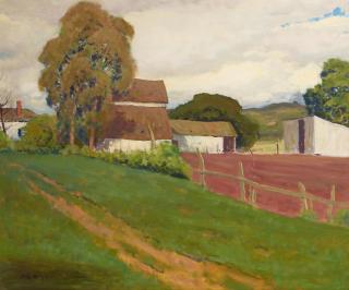 Arthur Hill Gilbert - Clouds Over the Farm