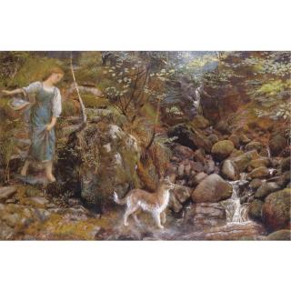 Arthur Hughes - An Ayrshire Glen