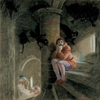 Arthur Hughes - Dark thoughts