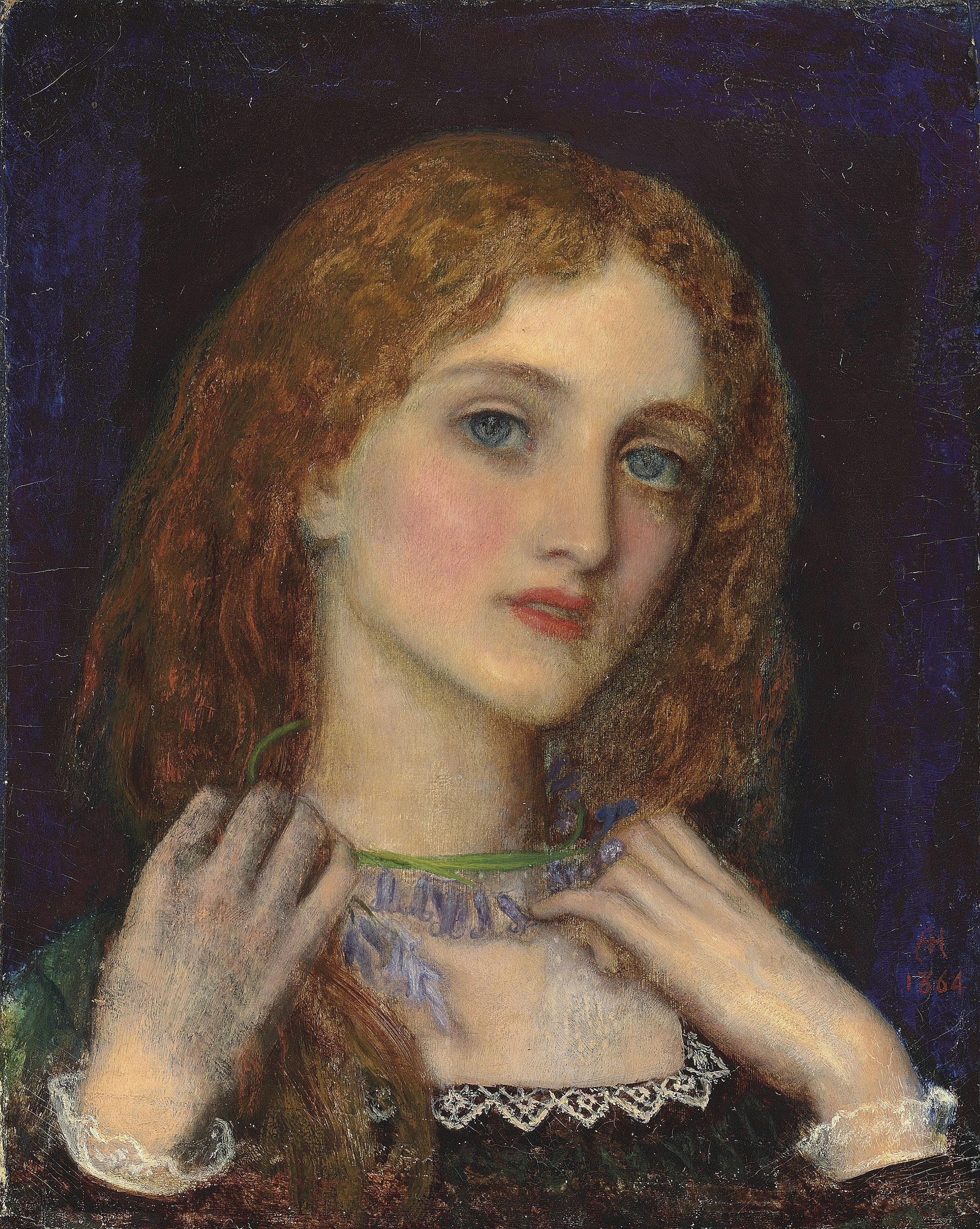 Arthur Hughes - Female head