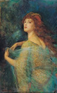 Arthur Hughes - The Enchantress
