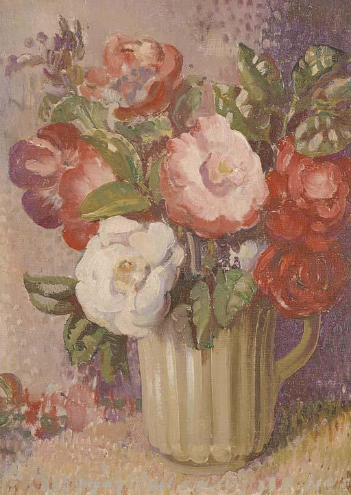 Arthur James Murch - Still Life, Camellias