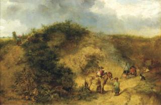 Arthur James Stark - A Gypsy Encampment