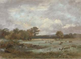 Arthur James Stark - On Hale Farm Water Meadows