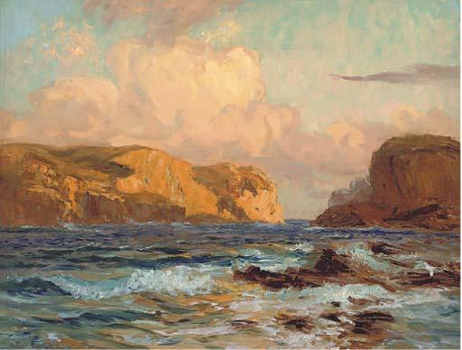 Arthur John Black, R.O.I. - Passing the straits