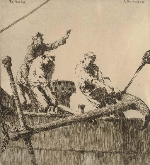 Arthur John Trevor Briscoe, R.S.M.A., R.I. - The anchor
