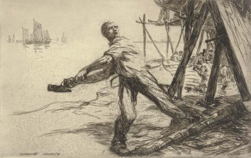 Arthur John Trevor Briscoe, R.S.M.A., R.I. - The shipwrights