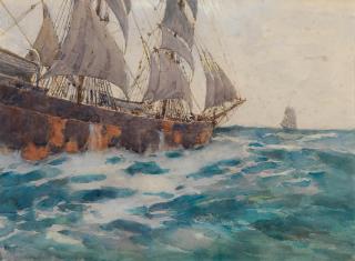 Arthur John Trevor Briscoe - A fine day