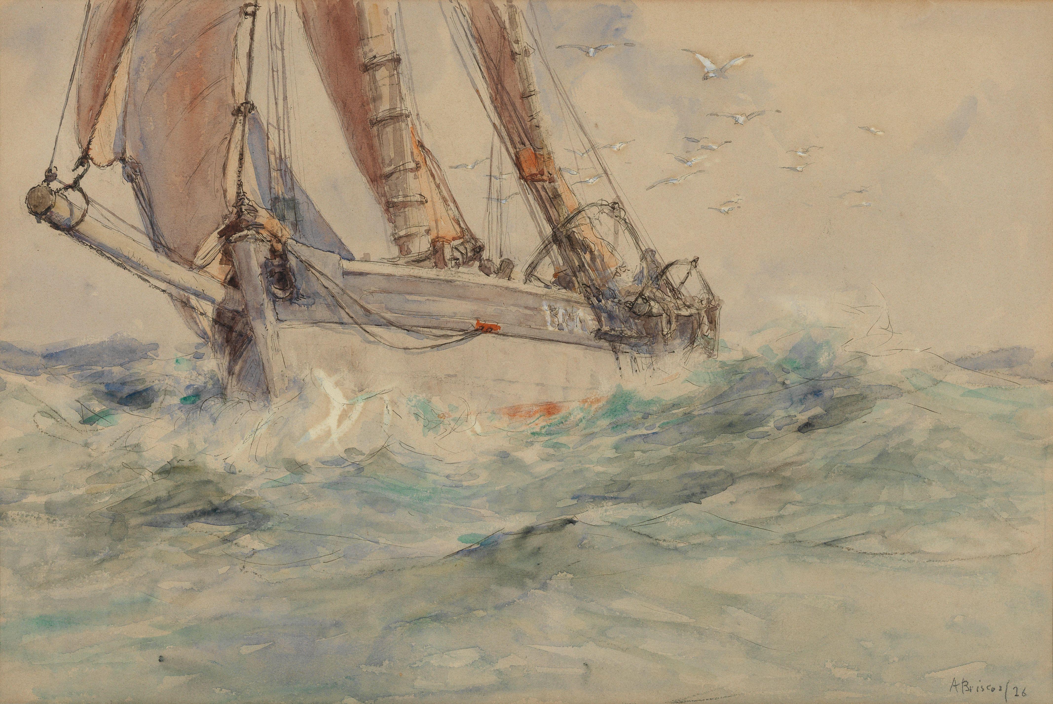 Arthur John Trevor Briscoe - \'Close Hauled\'