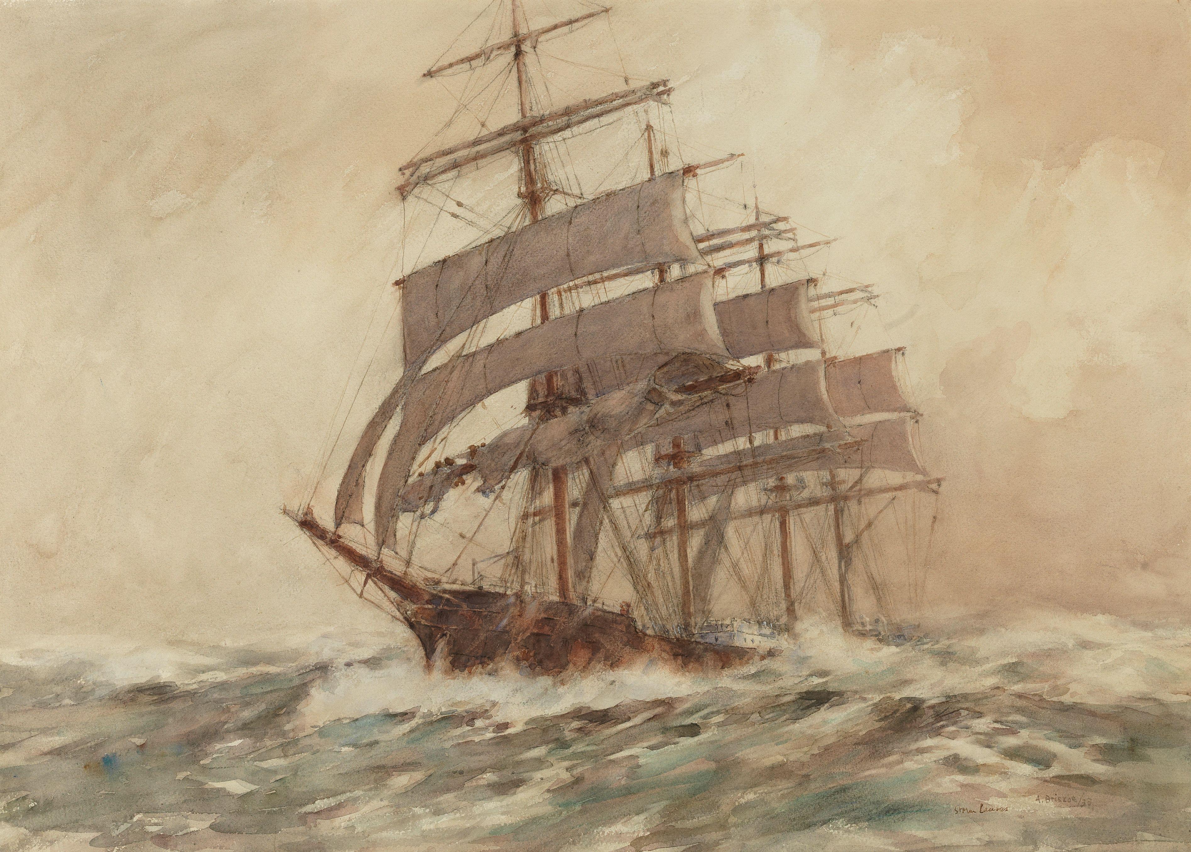 Arthur John Trevor Briscoe - \'Storm Canvas\'