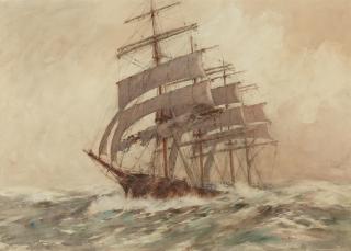 Arthur John Trevor Briscoe - \'Storm Canvas\'