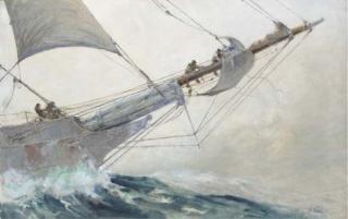 Arthur John Trevor Briscoe - The bowsprit