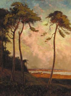 Arthur Johnston Ryle, R.B.A. - The haven under the hill