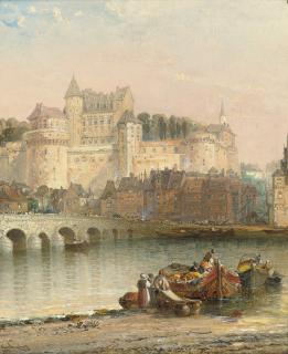 Arthur Joseph Meadows - Château Amboise on the Loire