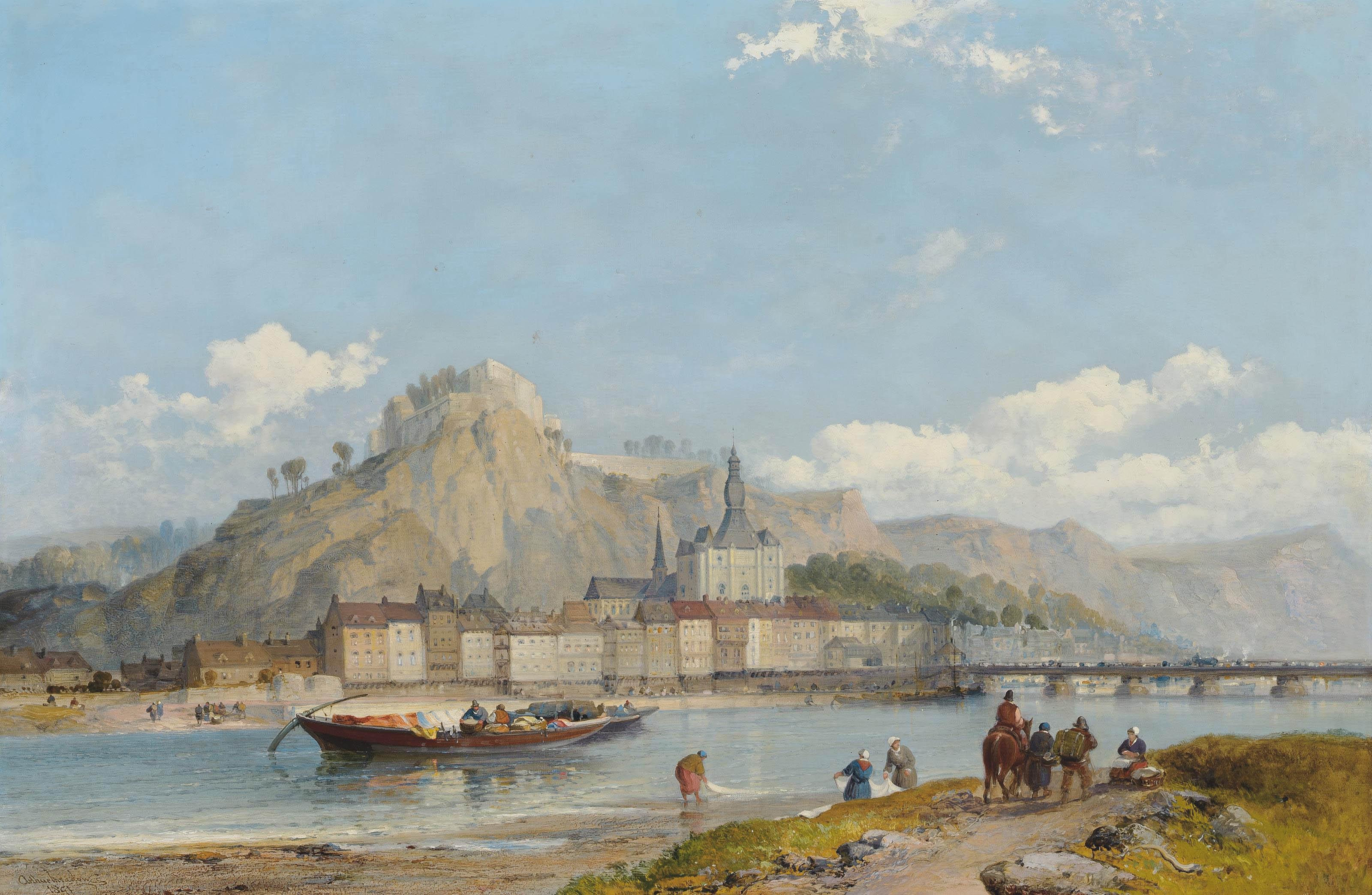 Arthur Joseph Meadows - Dinant, on the Meuse