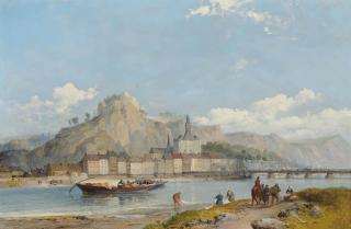 Arthur Joseph Meadows - Dinant, on the Meuse