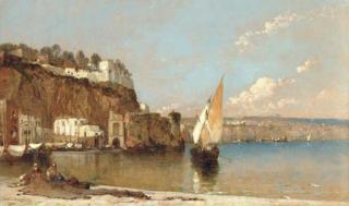 Arthur Joseph Meadows - Sorrento, Bay of Naples