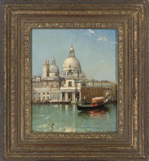Arthur Joseph Meadows - The Dogana with Santa Maria Della Salute