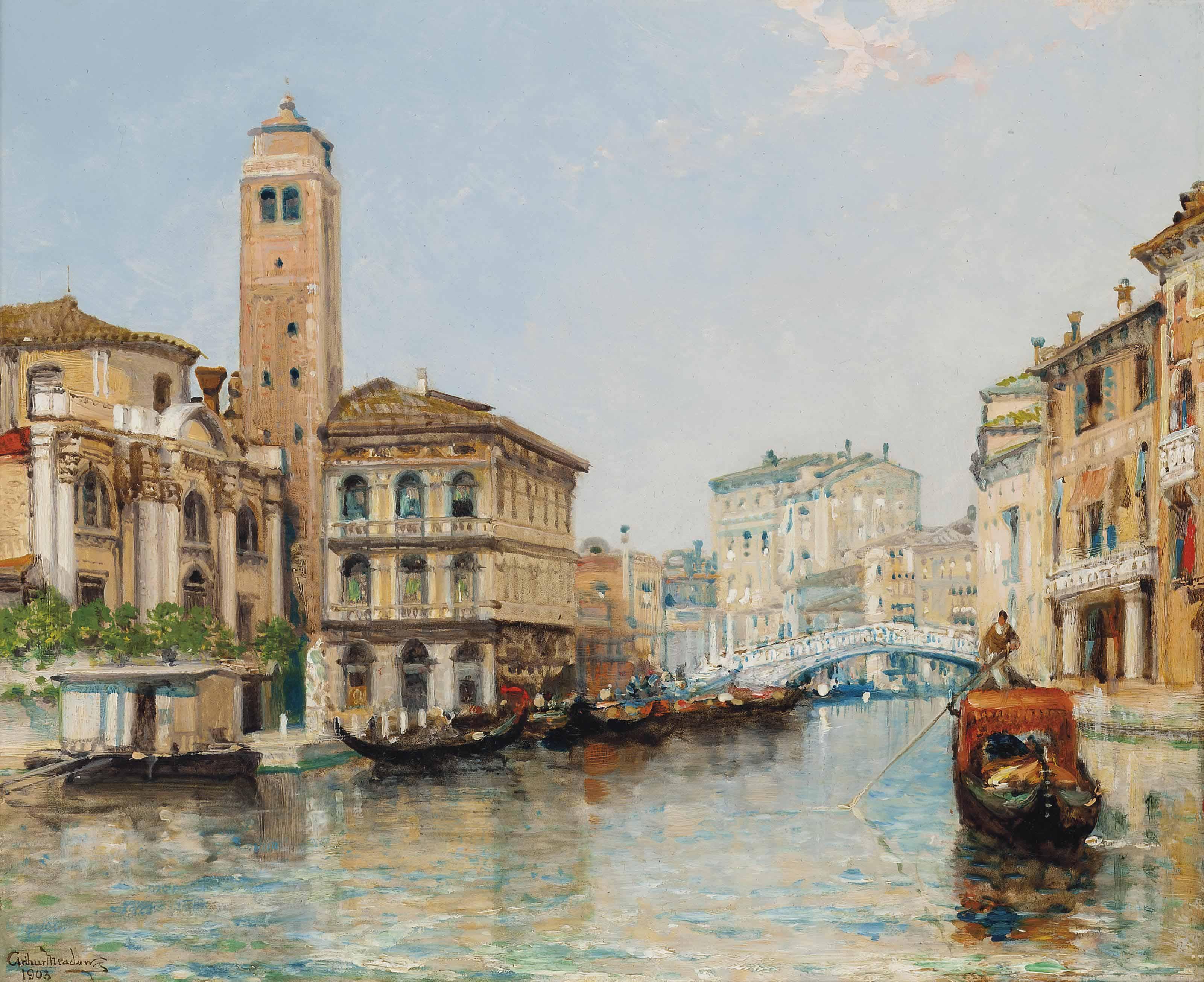 Arthur Joseph Meadows - Venice