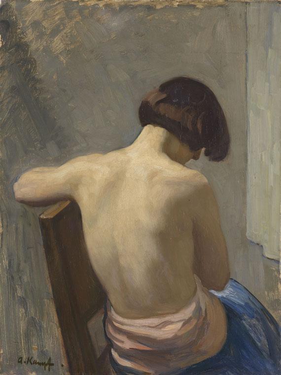 Arthur Kampf - Weiblicher Rückenakt