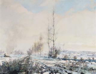 Arthur Karl Maderson - Evening Light, Winter